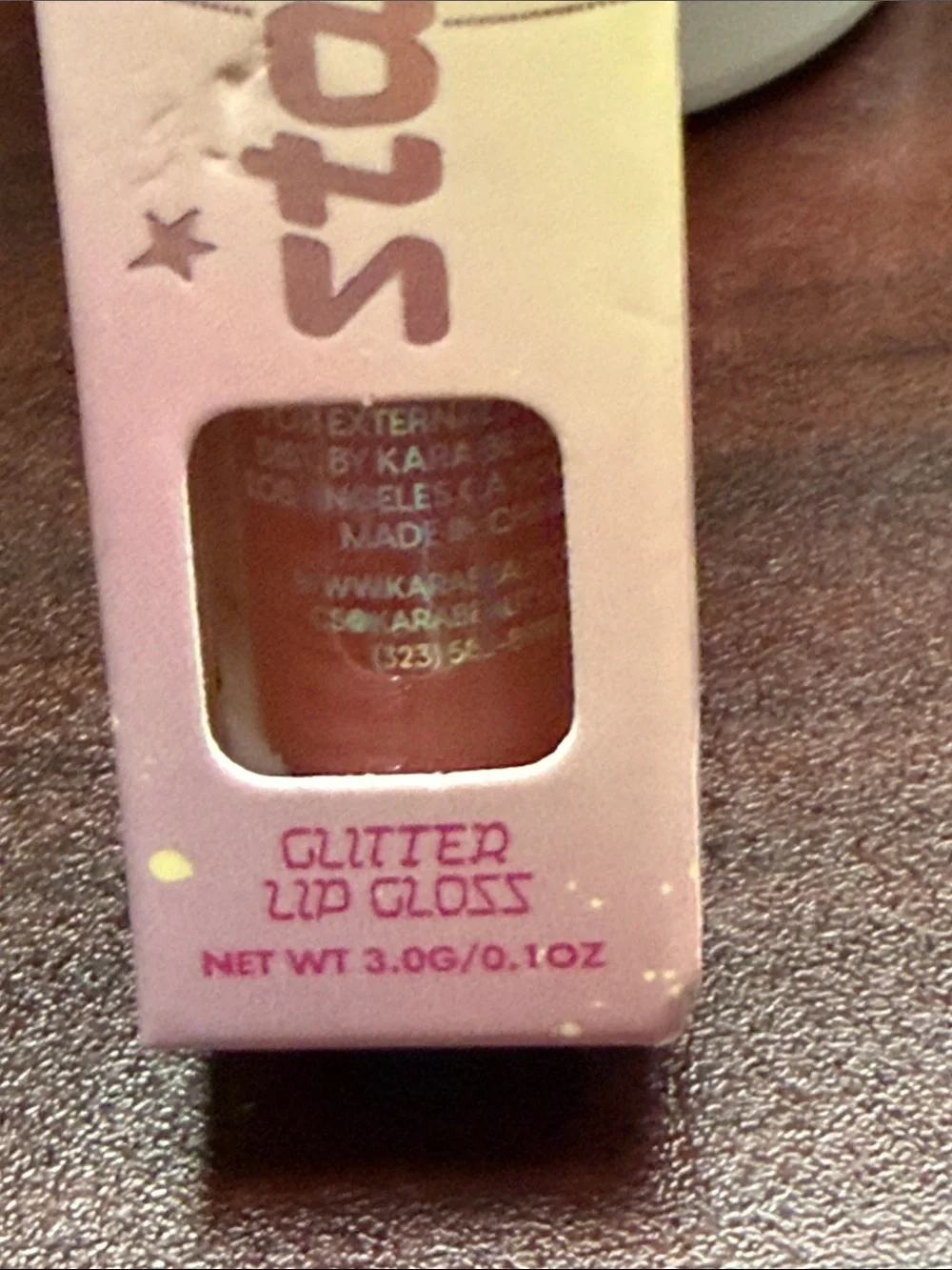 🔥5 for $25🔥 Kara Beauty Happy Crush Starcrossed Shimmer Glitter Lip Gloss